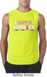 Mens Breast Cancer Shirt I Love Boobies Sleeveless Tee T-Shirt