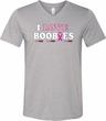 Mens Breast Cancer Shirt I Love Boobies Tri Blend V-neck Tee T-Shirt