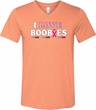 Mens Breast Cancer Shirt I Love Boobies Tri Blend V-neck Tee T-Shirt