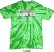 Mens Breast Cancer Shirt I Love Boobies Twist Tie Dye Tee T-shirt