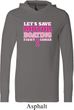 Mens Breast Cancer Shirt Motor Boating Lightweight Hoodie Tee