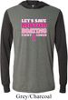 Mens Breast Cancer Shirt Motor Boating Lightweight Hoodie Tee