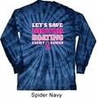 Mens Breast Cancer Shirt Motor Boating Long Sleeve Tie Dye Tee T-shirt
