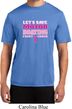 Mens Breast Cancer Shirt Motor Boating Moisture Wicking Tee T-Shirt
