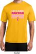 Mens Breast Cancer Shirt Motor Boating Moisture Wicking Tee T-Shirt