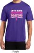 Mens Breast Cancer Shirt Motor Boating Moisture Wicking Tee T-Shirt