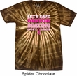 Mens Breast Cancer Shirt Motor Boating Spider Tie Dye Tee T-shirt