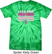 Mens Breast Cancer Shirt Motor Boating Spider Tie Dye Tee T-shirt