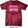Mens Breast Cancer Shirt Motor Boating Spider Tie Dye Tee T-shirt