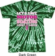 Mens Breast Cancer Shirt Motor Boating Twist Tie Dye Tee T-shirt