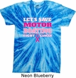 Mens Breast Cancer Shirt Motor Boating Twist Tie Dye Tee T-shirt