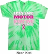 Mens Breast Cancer Shirt Motor Boating Twist Tie Dye Tee T-shirt