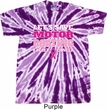 Mens Breast Cancer Shirt Motor Boating Twist Tie Dye Tee T-shirt
