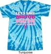 Mens Breast Cancer Shirt Motor Boating Twist Tie Dye Tee T-shirt