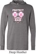 Mens Breast Cancer Shirt Protect 2nd Base Lightweight Hoodie Tee