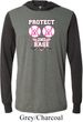 Mens Breast Cancer Shirt Protect 2nd Base Lightweight Hoodie Tee