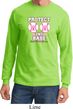 Mens Breast Cancer Shirt Protect 2nd Base Long Sleeve Tee T-Shirt