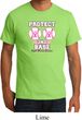 Mens Breast Cancer Shirt Protect 2nd Base Organic Tee T-Shirt