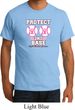 Mens Breast Cancer Shirt Protect 2nd Base Organic Tee T-Shirt
