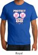 Mens Breast Cancer Shirt Protect 2nd Base Organic Tee T-Shirt