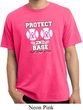 Mens Breast Cancer Shirt Protect 2nd Base Pigment Dyed Tee T-Shirt
