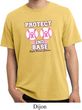 Mens Breast Cancer Shirt Protect 2nd Base Pigment Dyed Tee T-Shirt