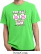 Mens Breast Cancer Shirt Protect 2nd Base Pigment Dyed Tee T-Shirt