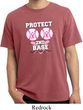 Mens Breast Cancer Shirt Protect 2nd Base Pigment Dyed Tee T-Shirt