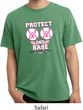 Mens Breast Cancer Shirt Protect 2nd Base Pigment Dyed Tee T-Shirt