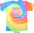 Mens Breast Cancer Shirt Protect 2nd Base Tie Dye Tee T-shirt