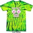 Mens Breast Cancer Shirt Protect 2nd Base Tie Dye Tee T-shirt