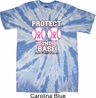 Mens Breast Cancer Shirt Protect 2nd Base Twist Tie Dye Tee T-shirt