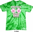 Mens Breast Cancer Shirt Protect 2nd Base Twist Tie Dye Tee T-shirt