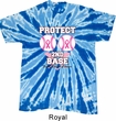 Mens Breast Cancer Shirt Protect 2nd Base Twist Tie Dye Tee T-shirt