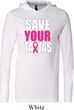 Mens Breast Cancer Shirt Save Your Tatas Lightweight Hoodie Tee