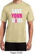 Mens Breast Cancer Shirt Save Your Tatas Moisture Wicking Tee T-Shirt