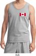 Mens Canada Tank Top Canadian Flag Pocket Print Tanktop