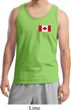 Mens Canada Tank Top Canadian Flag Pocket Print Tanktop