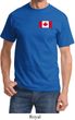 Mens Canada Tee Canadian Flag Pocket Print T-shirt