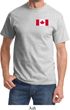Mens Canada Tee Canadian Flag Pocket Print T-shirt