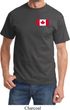Mens Canada Tee Canadian Flag Pocket Print T-shirt