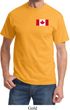 Mens Canada Tee Canadian Flag Pocket Print T-shirt