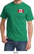 Mens Canada Tee Canadian Flag Pocket Print T-shirt