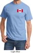 Mens Canada Tee Canadian Flag Pocket Print T-shirt