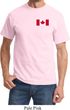 Mens Canada Tee Canadian Flag Pocket Print T-shirt