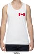Mens Canadian Flag Pocket Print Dry Wicking Tank Top