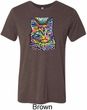 Mens Cat Tee Love Cat Tri Blend Tee