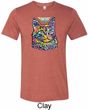 Mens Cat Tee Love Cat Tri Blend Tee