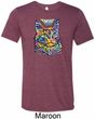 Mens Cat Tee Love Cat Tri Blend Tee