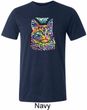 Mens Cat Tee Love Cat Tri Blend Tee